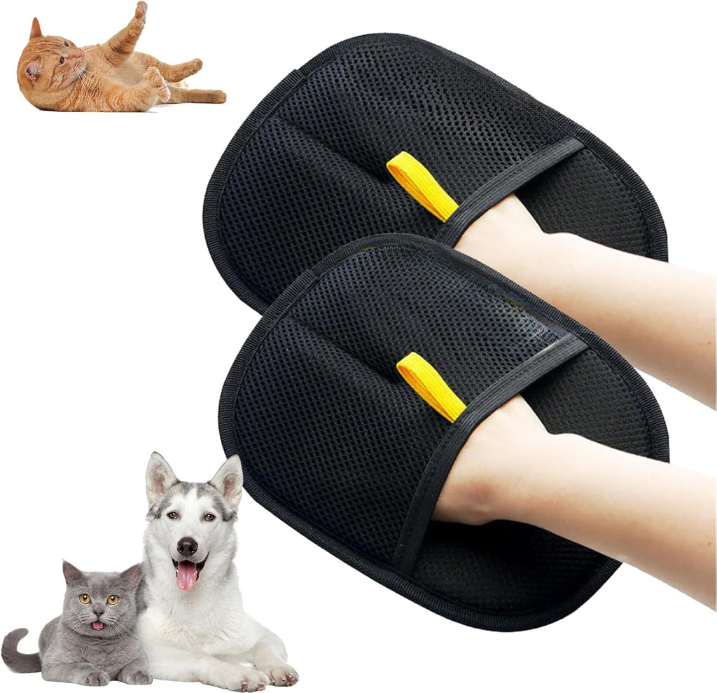 QIQEN FurClean 2-Pack – Guanti rimuovi-peli riutilizzabili