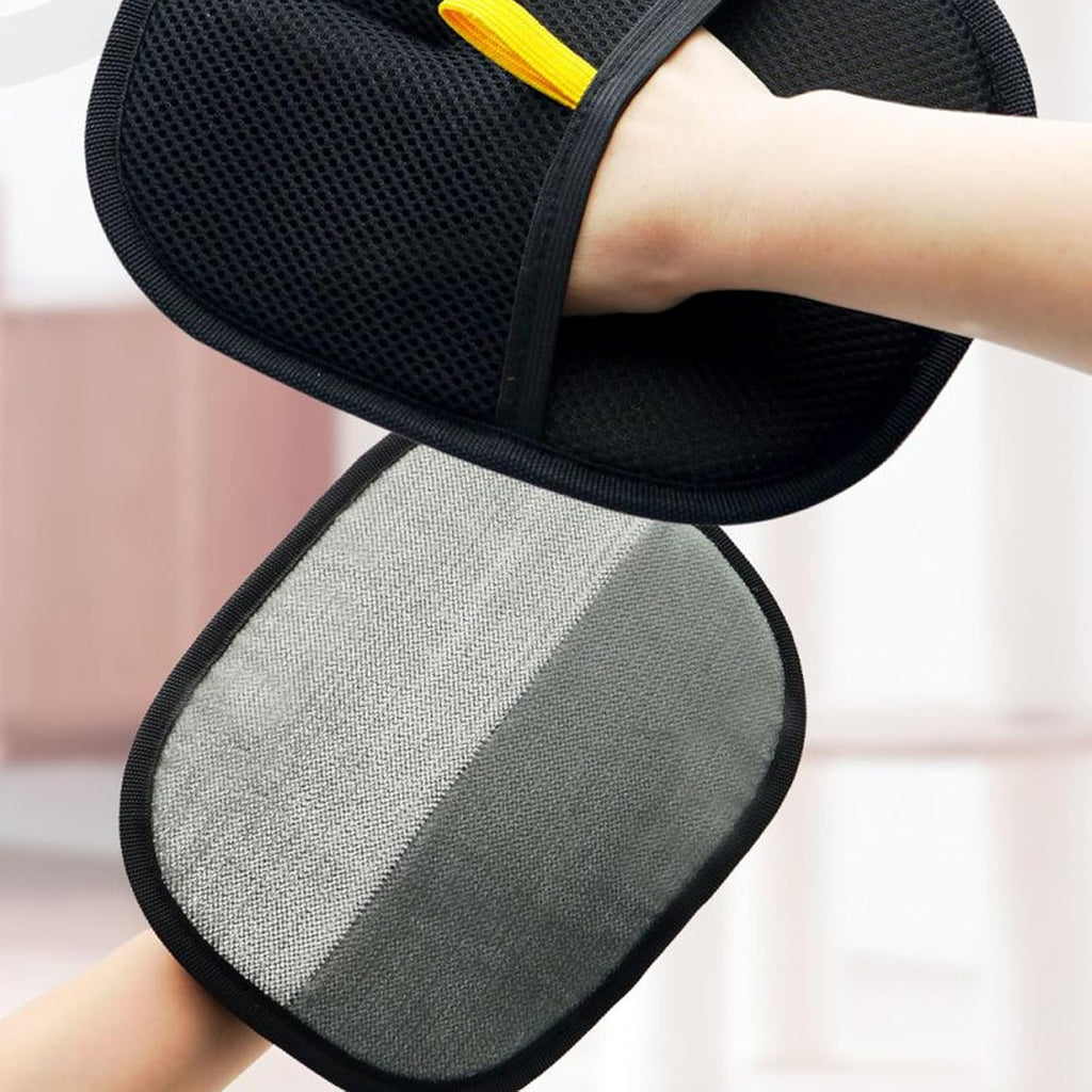 QIQEN FurClean 2-Pack – Guanti rimuovi-peli riutilizzabili