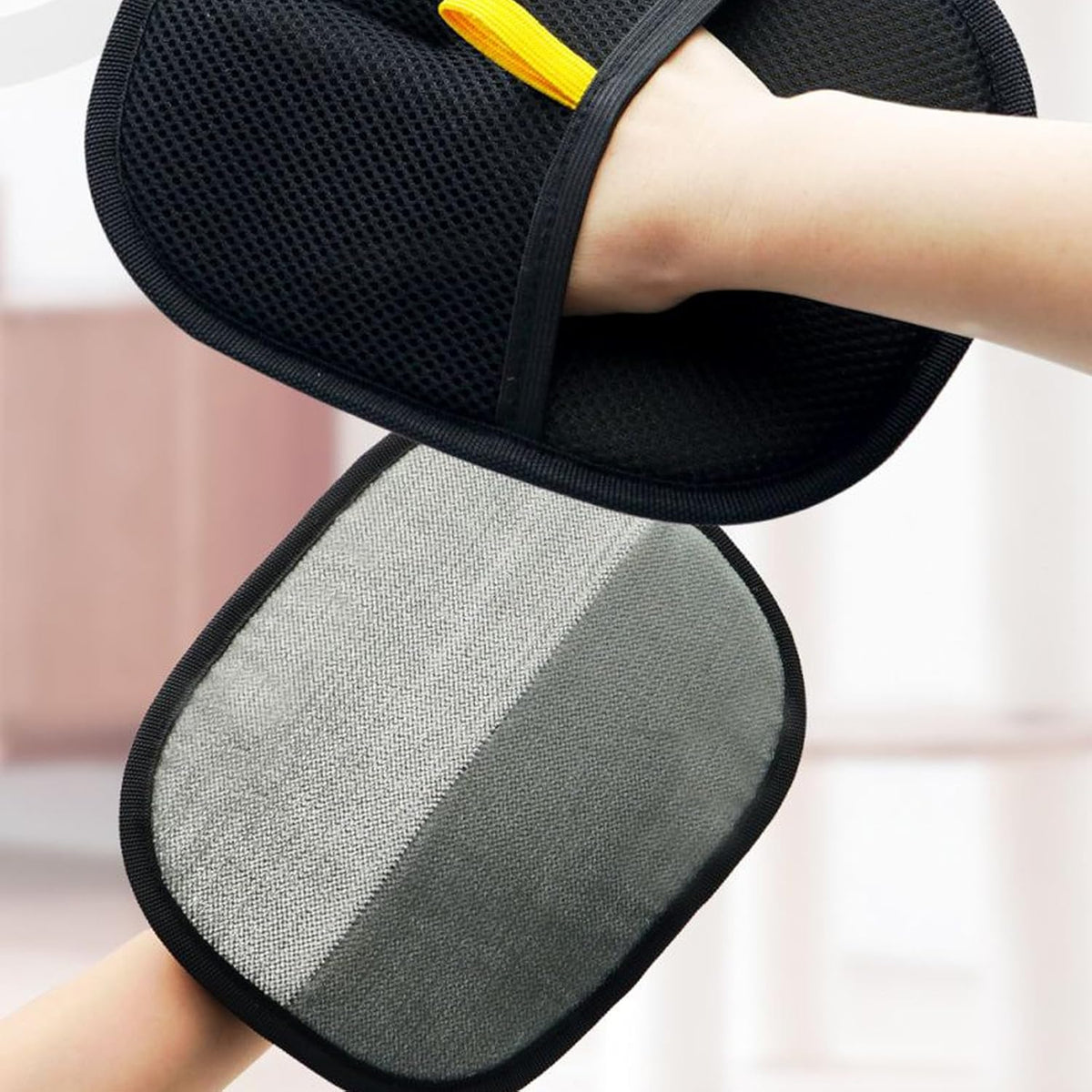 QIQEN FurClean 2-Pack – Guanti rimuovi-peli riutilizzabili