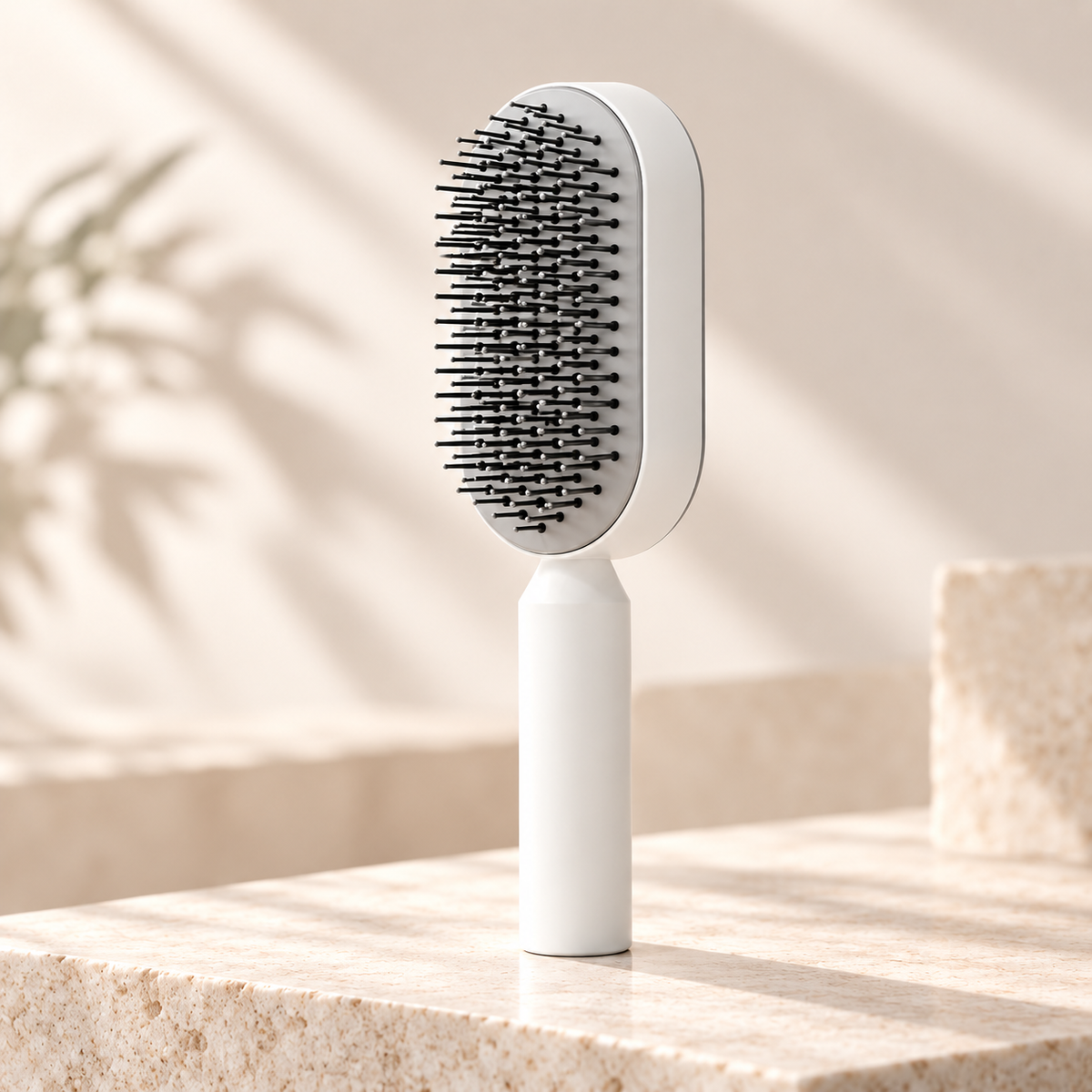 QIQEN AirGlide – Spazzola autopulente per capelli