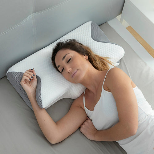 Conforti InnovaGoods – Cuscino Cervicale Ergonomico in Memory Foam