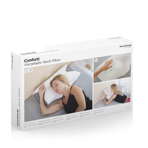 Conforti InnovaGoods – Cuscino Cervicale Ergonomico in Memory Foam