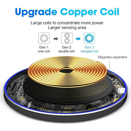 QIQEN Dragon W9 – 30W USB-C Wireless Charger