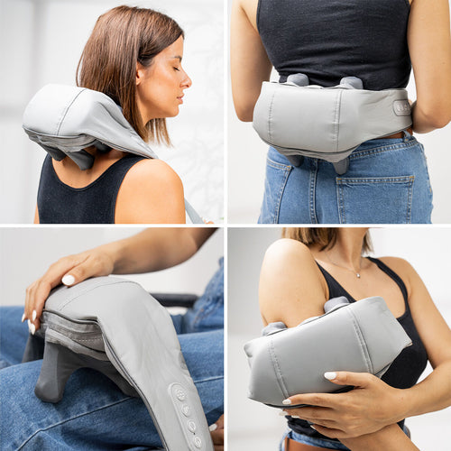 Silax InnovaGoods – Rechargeable 6D Neck and Back Massager