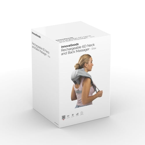 Silax InnovaGoods – Rechargeable 6D Neck and Back Massager